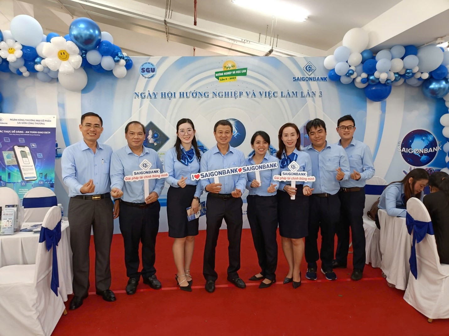 SAIGONBANK ĐỒNG HÀNH CÙNG “NGÀY HỘI HƯỚNG NGHIỆP VÀ VIỆC LÀM” TẠI TRƯỜNG ĐẠI HỌC SÀI GÒN