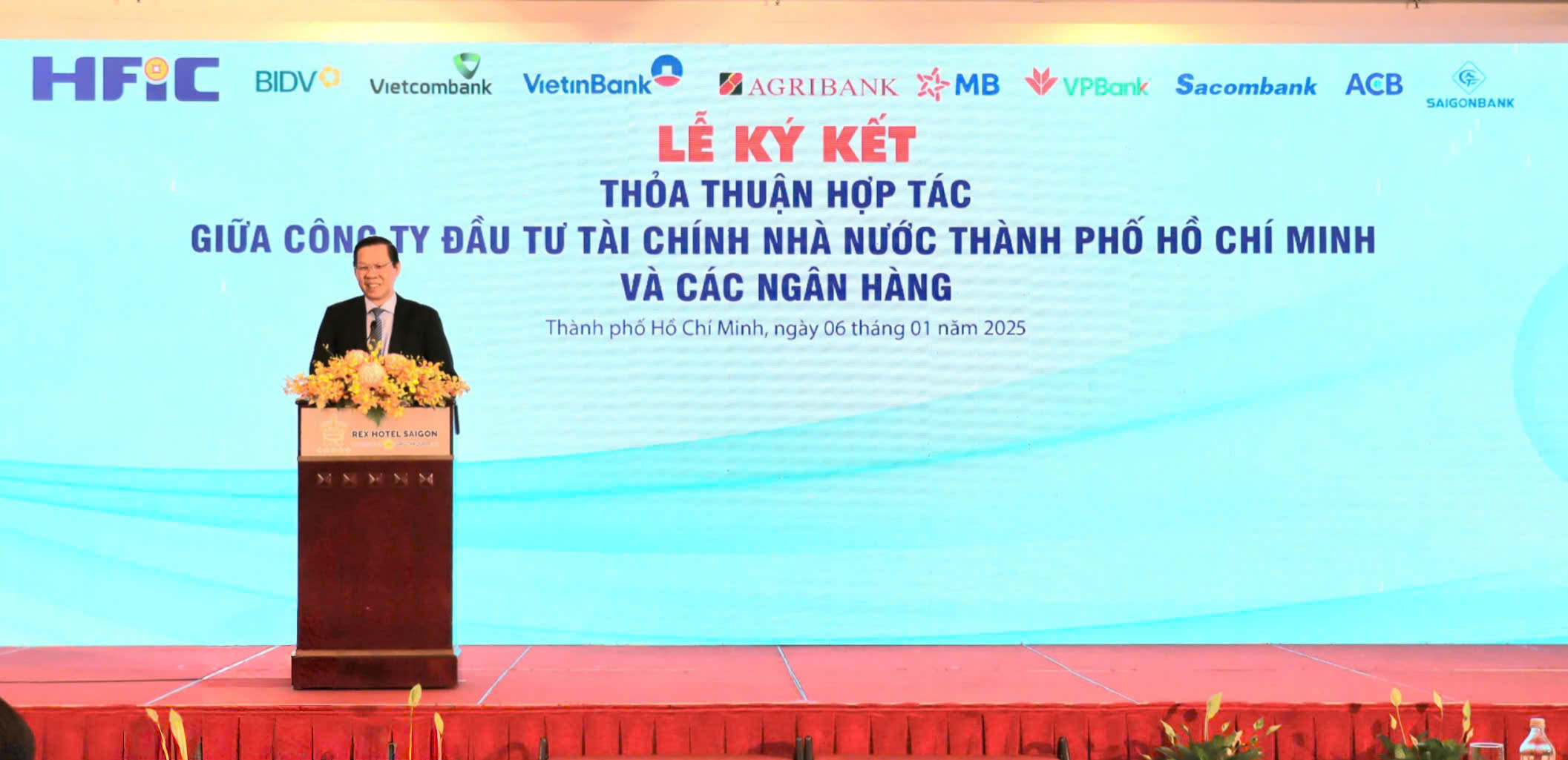 HFIC và SAIGONBANK ký Thỏa thuận hợp tác thúc đẩy phát triển kinh tế - xã hội thành phố Hồ Chí Minh